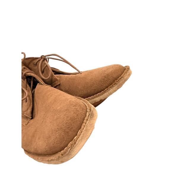 Original Penguin Men\'s Ankle Chukka Boots 9.5 Beige Suede Birdie Lite